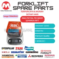 RING PISTON YM129901-22050 FORKLIFT KOMATSU ENGINE 4D94E