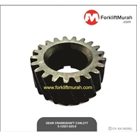 GEAR CRANKSHAFT C240 FORKLIFT KOMATSU GIGI 21T PART NO 5-12521-025-0