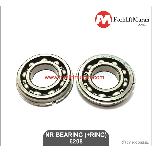 BEARING (+RING) FORKLIFT TOYOTA PART NO 6208 NR-- 33381-23000-71