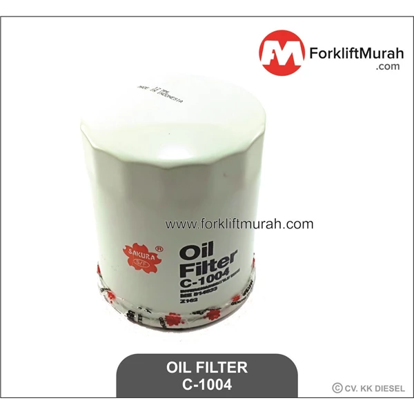 OIL FILTER FORKLIFT MITSUBISHI PART NO C-1004
