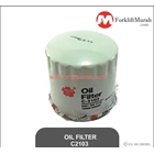 OIL FILTER FORKLIFT MITSUBISHI PART NO C2103 -- 65625-05300-G 1