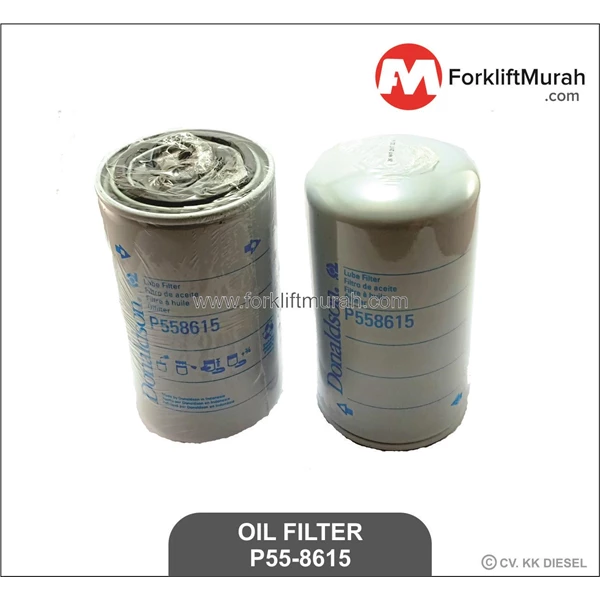 OIL FILTER FORKLIFT KOMATSU PART NO P55-8615 -- 6735-51-5140-G