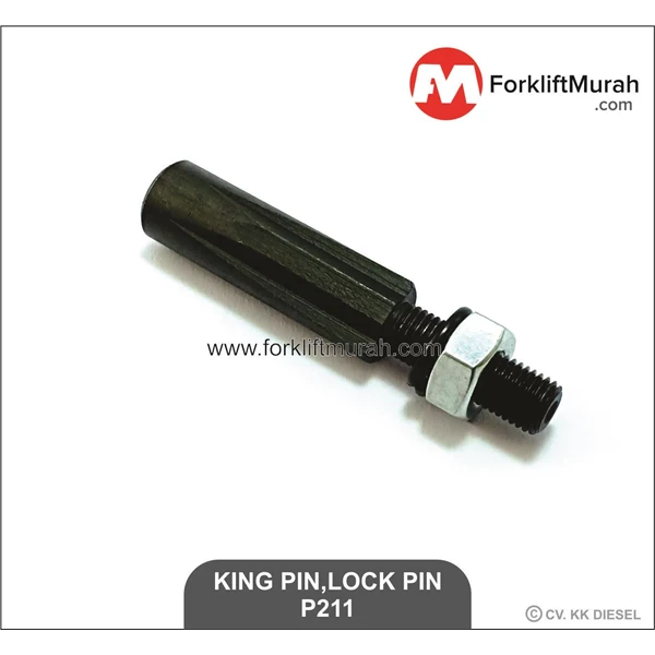 KING PIN 16X80MM FORKLIFT TOYOTA PART NO P211