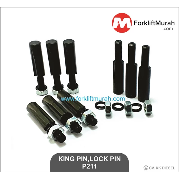KING PIN 16X80MM FORKLIFT TOYOTA PART NO P211