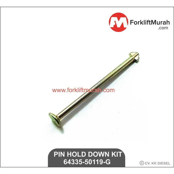 PIN HOLD DOWN KIT FORKLIFT MITSUBISHI PART NO 64335-50119-G