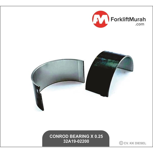 CONROD BEARING OVERSIZE 25 FORKLIFT MITSUBISHI PART NUMBER 32A19-02200