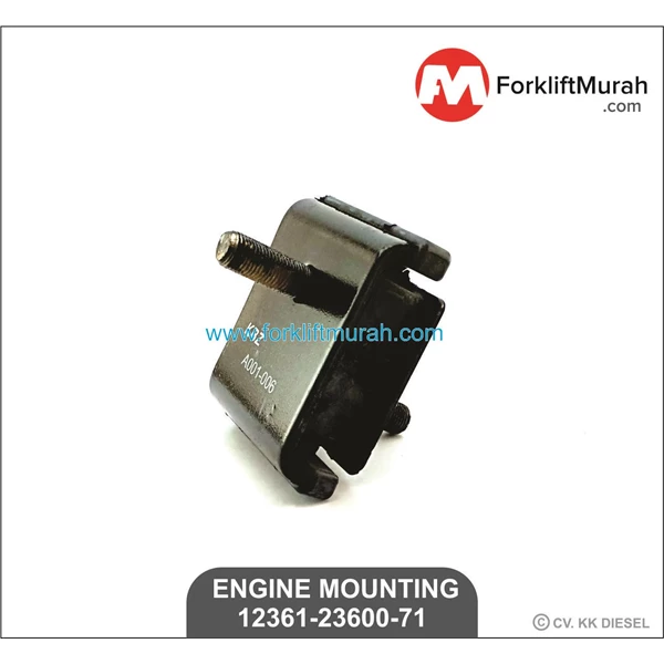 ENGINE MOUNTING FORKLIFT TOYOTA PART NUMBER 12361-23600-71