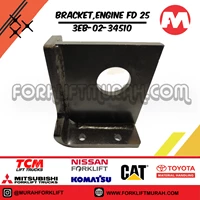 BRACKET ENGINE FD25 FORKLIFT KOMATSU 3EB-02-34510