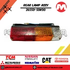 REAR LAMP ASSY  FORKLIFT NISSAN 26550-50K00 1