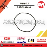 FAN BELT FORKLIFT TCM 5-13671-126-0