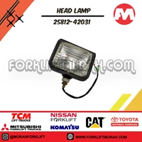 HEAD LAMP FORKLIFT TCM 25812-42031