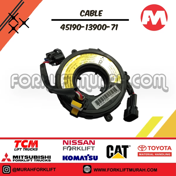 SPAREPART CABLE FORKLIFT TOYOTA 45190-13900-71